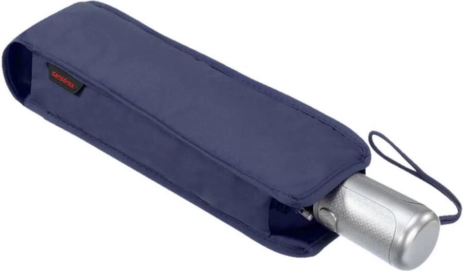 Samsonite paraply Alu Drop Safe 3 Sect. Auto donkerblauw - Foto 3