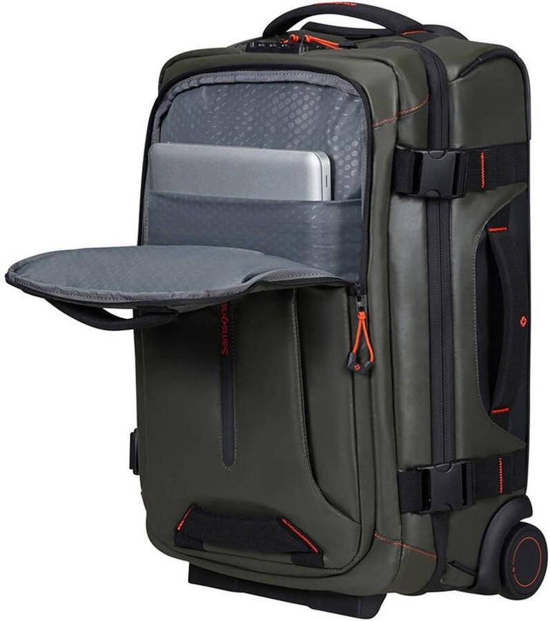 Samsonite Reistas ECODIVER DUFFLE WH 55 20 L 35CM DF Travelbag reistas zacht bagage met laptopvak