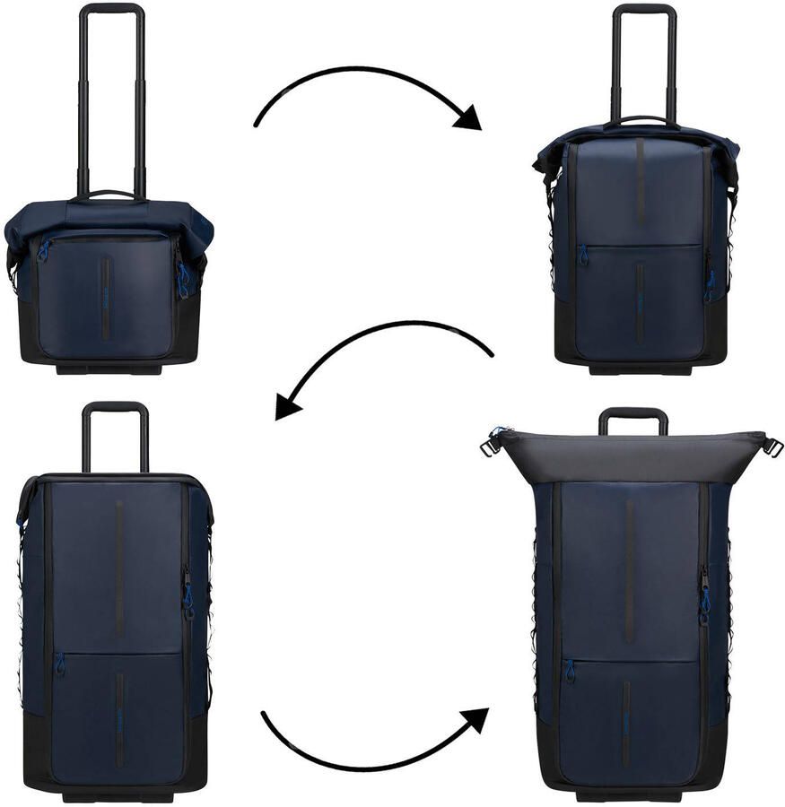 Samsonite Zachte bagage trolley ECODIVER Trolley reistas - Foto 3