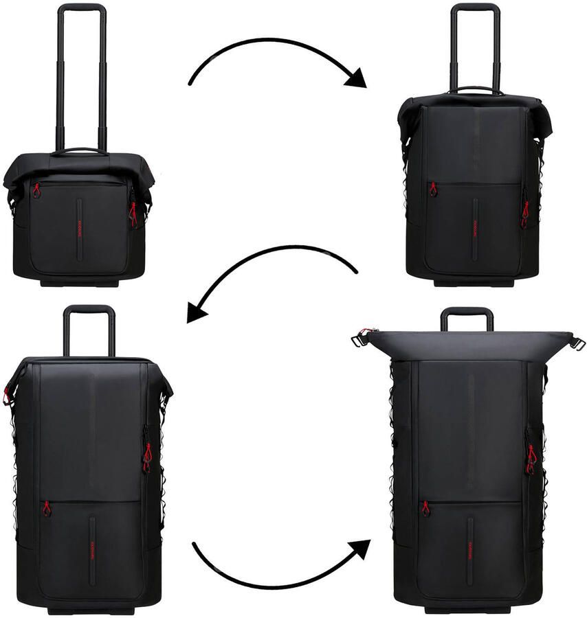 Samsonite Zachte bagage trolley ECODIVER Trolley reistas - Foto 3