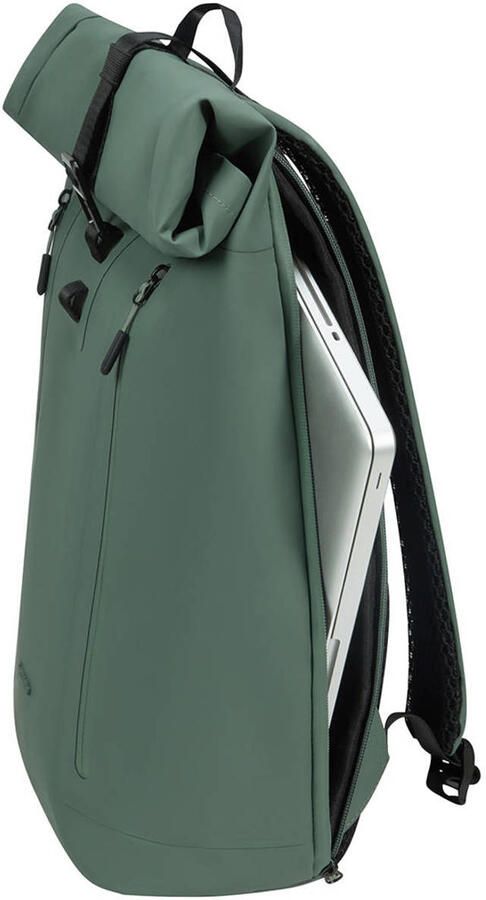 Samsonite rugzak Coatify Biz Rolltop 14.1' green