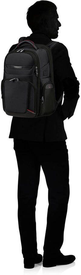 Samsonite Slimme USB-rugzak Zwart Black - Foto 3