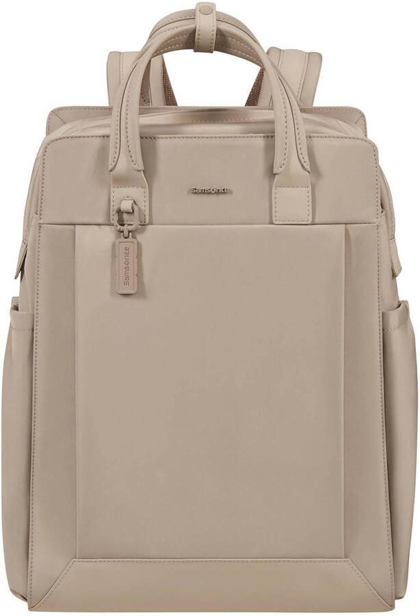 Samsonite 14.1 inch laptop rugzak Essentis beige