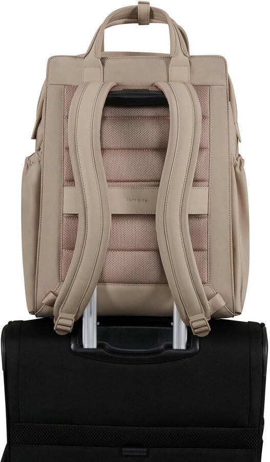 Samsonite 14.1 inch laptop rugzak Essentis beige - Foto 3