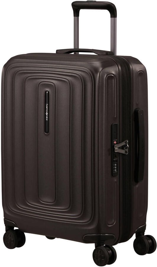 Samsonite trolley 2Wander 55 cm. Expandable donkerbruin - Foto 3