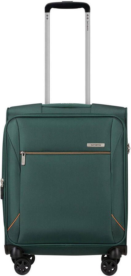 Samsonite trolley Base Breeze 55 cm. Expandable donkergroen