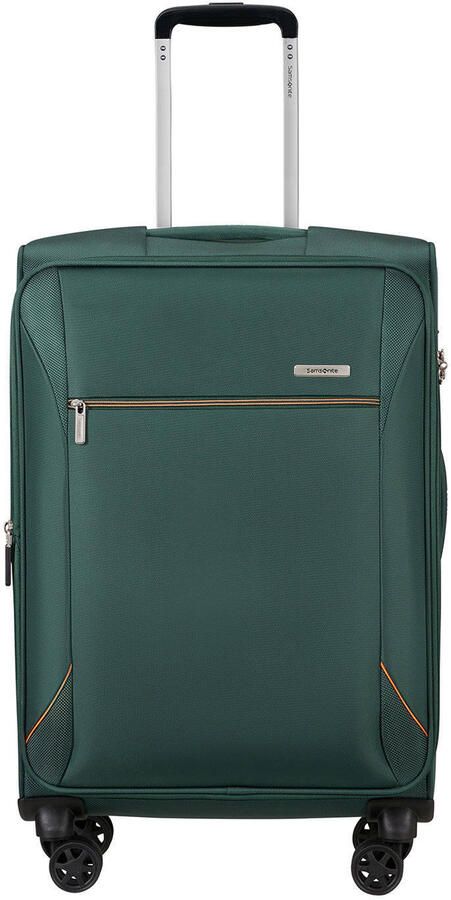 Samsonite trolley Base Breeze 67 cm. Expandable donkergroen