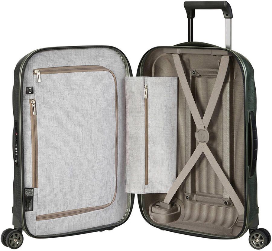Samsonite trolley C-Lite 55 cm. grijsgroen - Foto 2