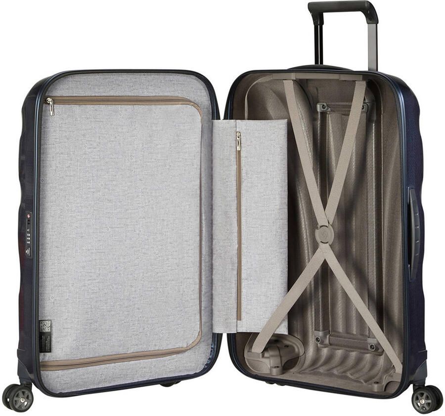 Samsonite trolley C-Lite 75 cm. donkerblauw