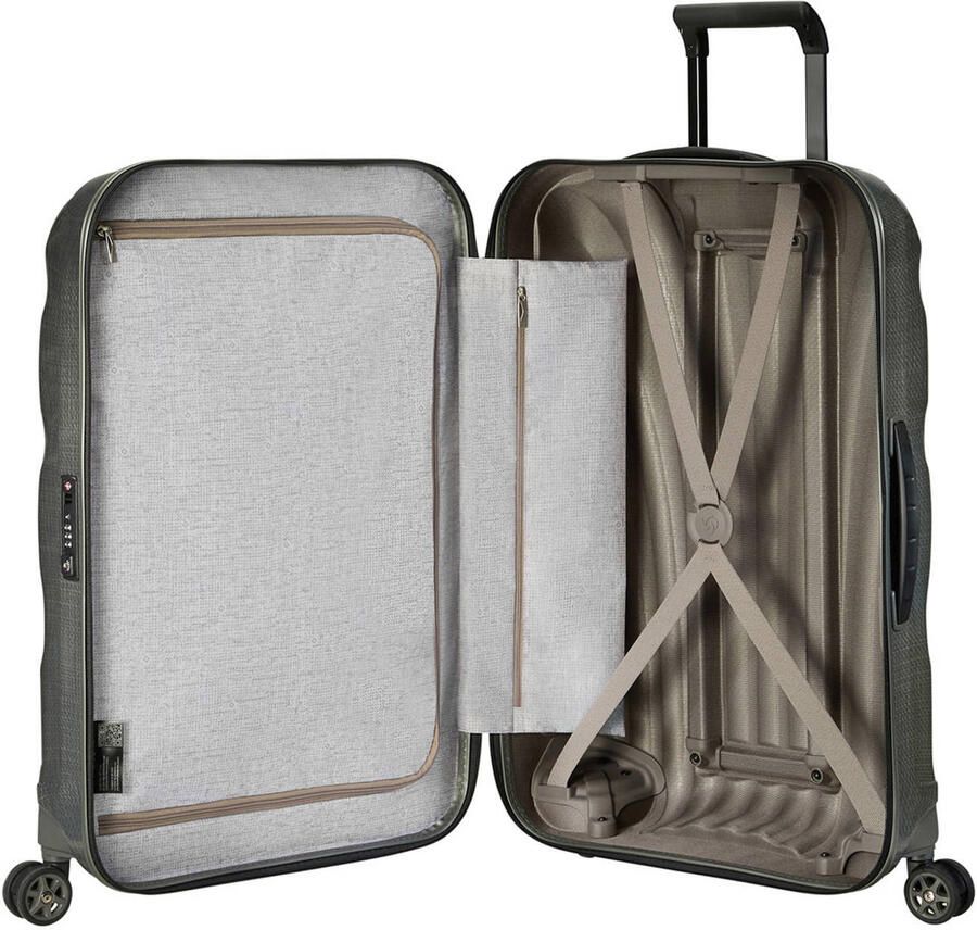 Samsonite Hardshell-trolley C-LITE verschillende maten en kleuren Reiskoffer incheckbagage trolley TSA-cijferslot gemaakt in Europa