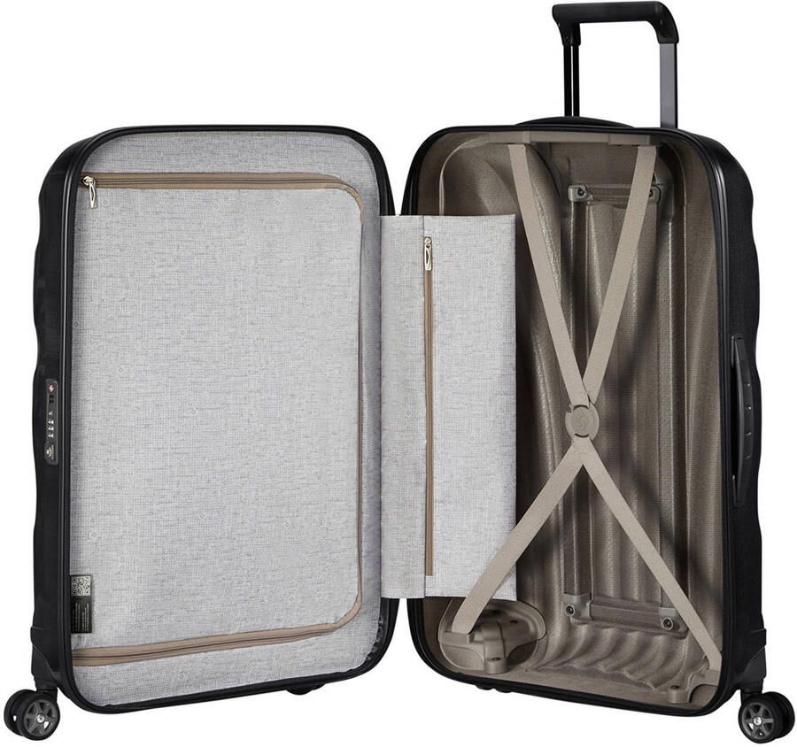 Samsonite Hardshell-trolley C-LITE verschillende maten en kleuren Reiskoffer incheckbagage trolley TSA-cijferslot gemaakt in Europa