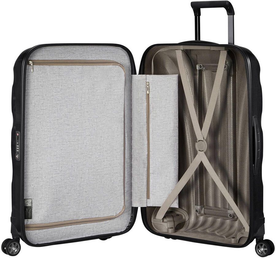 Samsonite Hardshell-trolley C-LITE verschillende maten en kleuren Reiskoffer incheckbagage trolley TSA-cijferslot gemaakt in Europa