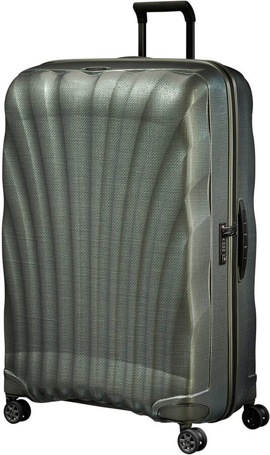 Samsonite trolley C-Lite 86 cm. grijsgroen - Foto 3