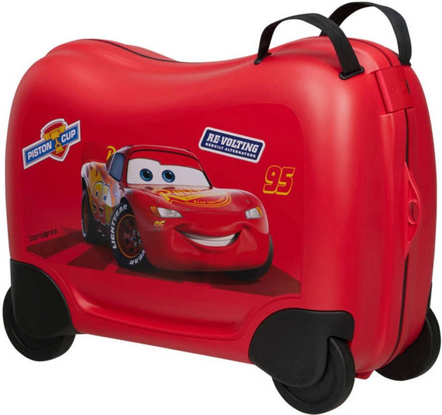 Samsonite Kinderkoffer Dream2Go Ride-on Trolley Disney Cars Kinder reis koffer handbagage om op te zitten en te trekken - Foto 2