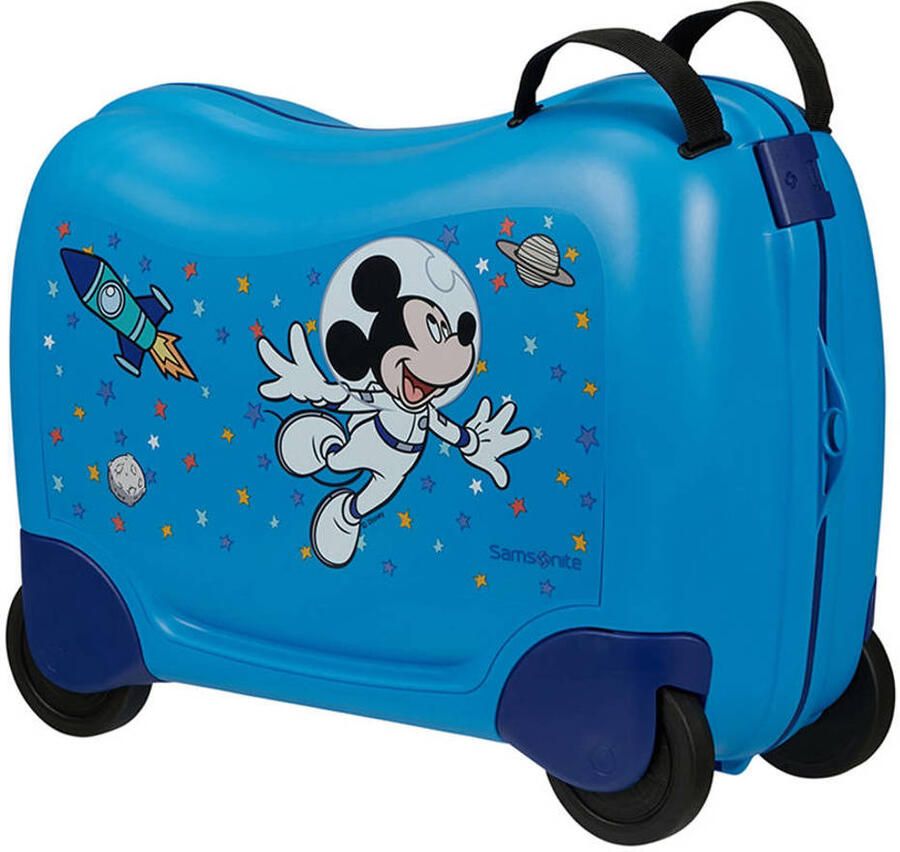Samsonite Kinderkoffer Dream2Go Ride-on Trolley Disney Mickey Stars Kinder reis koffer handbagage om op te zitten en te trekken - Foto 2