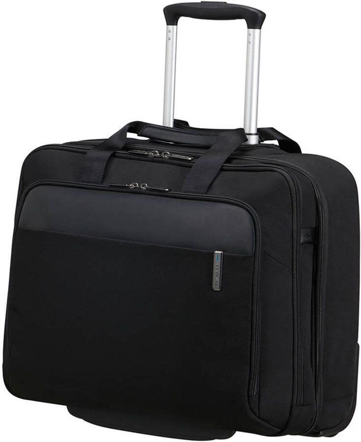 Samsonite Aktetas EVOSIGHT 17 3'' met wielen Business tas met wielen en telescopische stang trolleybevestigingssysteem - Foto 2