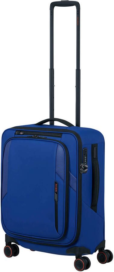 Samsonite trolley Glazed 55 cm. Expandable blauw - Foto 3