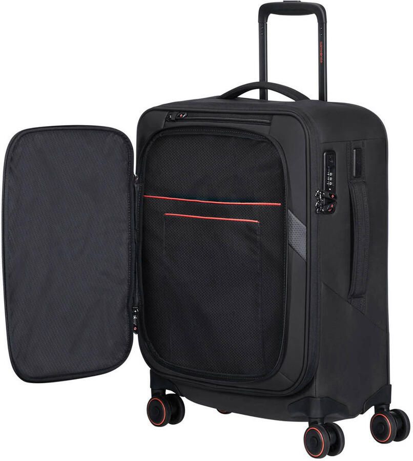 Samsonite trolley Glazed 55 cm. Expandable zwart - Foto 2
