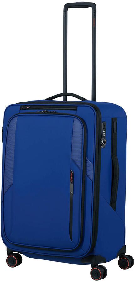 Samsonite trolley Glazed 67 cm. Expandable blauw - Foto 3
