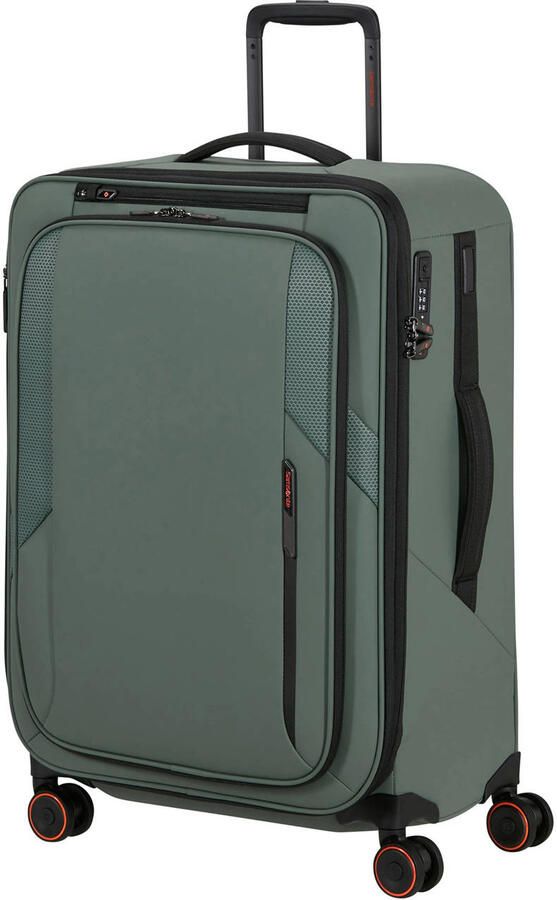 Samsonite trolley Glazed 67 cm. Expandable groen - Foto 3