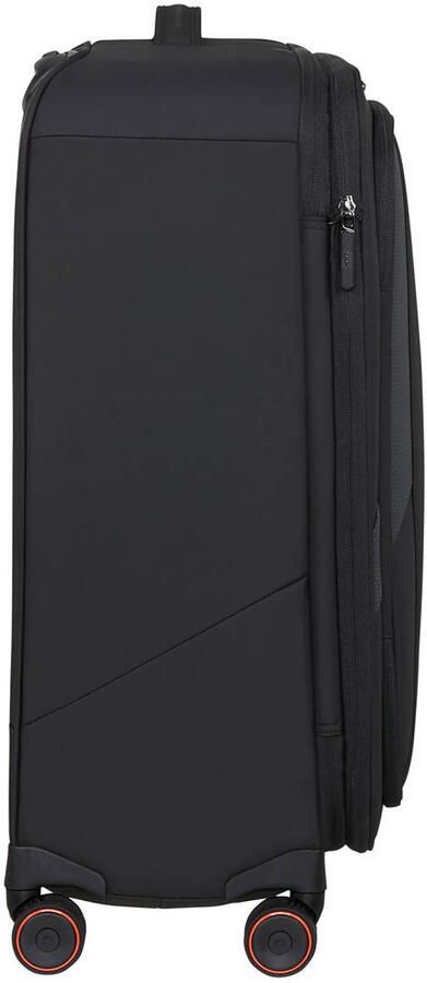 Samsonite trolley Glazed 67 cm. Expandable zwart
