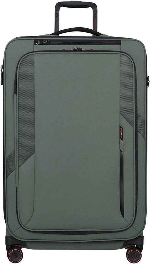 Samsonite trolley Glazed 78 cm. Expandable groen