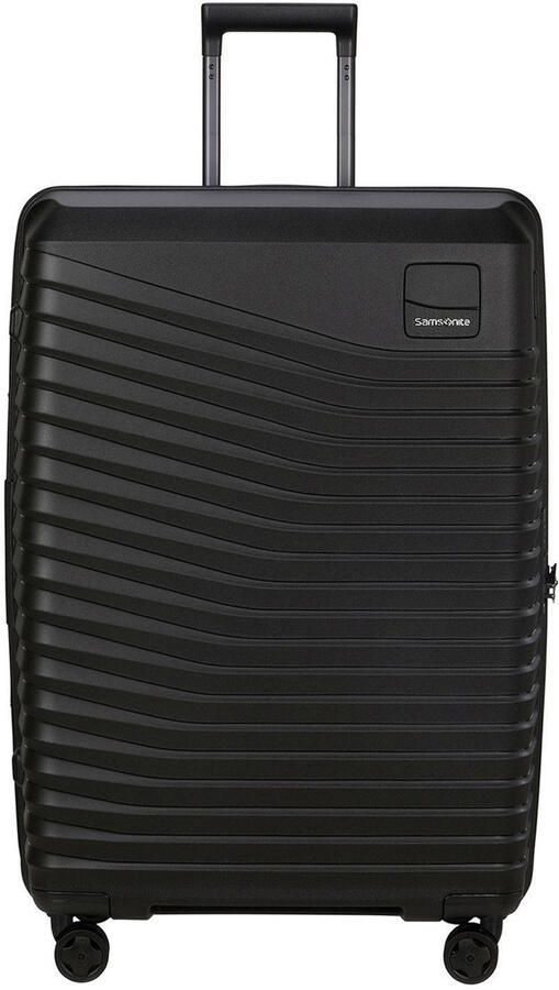 Samsonite Uitbreidbare Intuo Trolley Lichtgewicht en Krasbestendig Black Unisex