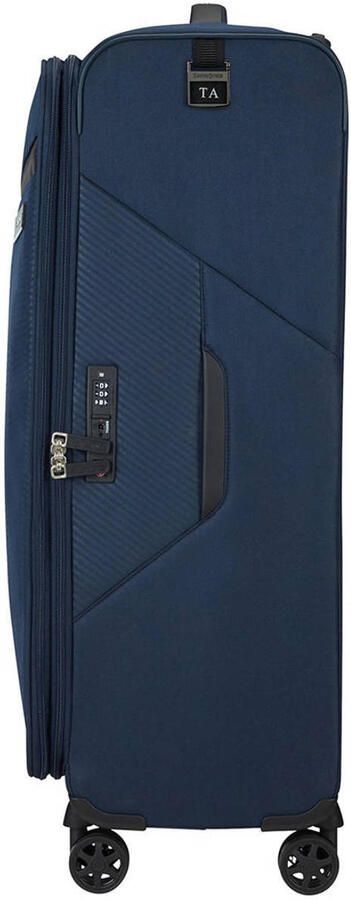 Samsonite Zachte bagage trolley LITEBEAM verschillende maten en kleuren Reiskoffer ruimbagage trolley volume uitbreiding bij M L