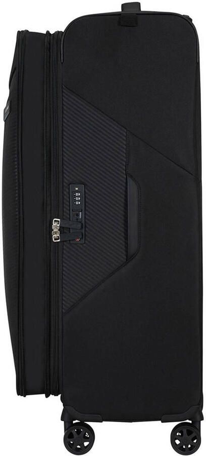 Samsonite Zachte bagage trolley LITEBEAM verschillende maten en kleuren Reiskoffer ruimbagage trolley volume uitbreiding bij M L