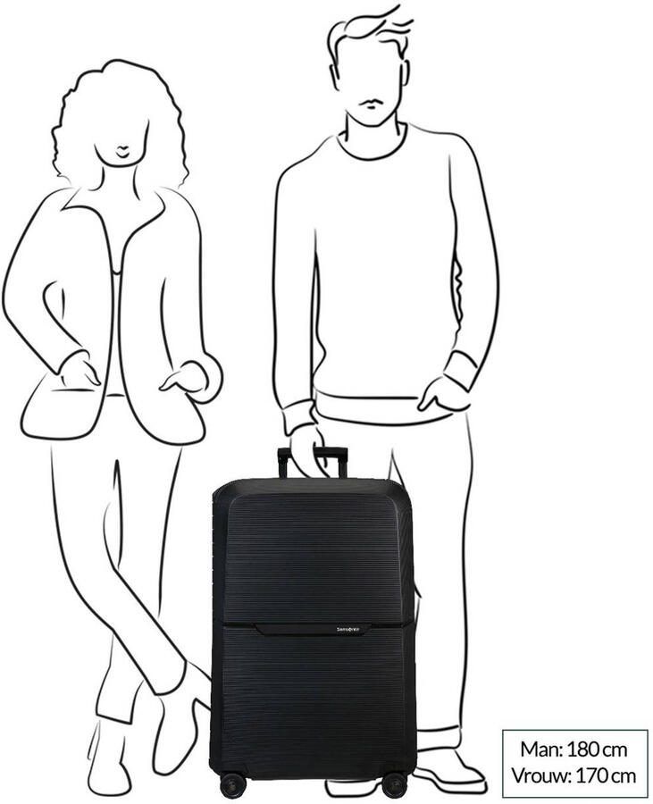 Samsonite Hardshell-trolley MAGNUM verschillende maten en kleuren Reiskoffer trolley incheckbagage TSA-cijferslot - Foto 2