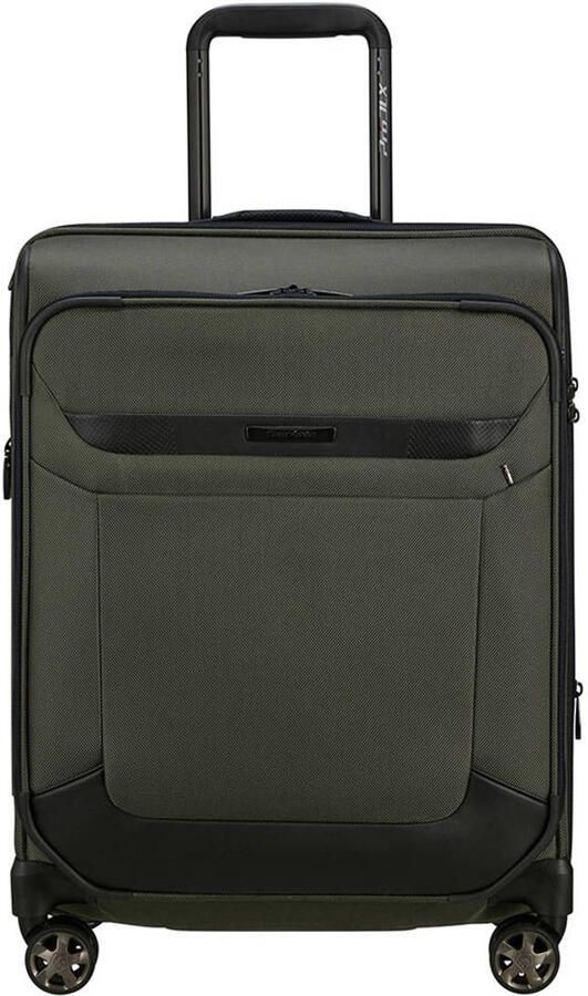 Samsonite trolley Pro-DLX 6 55 cm. Expandable kaki