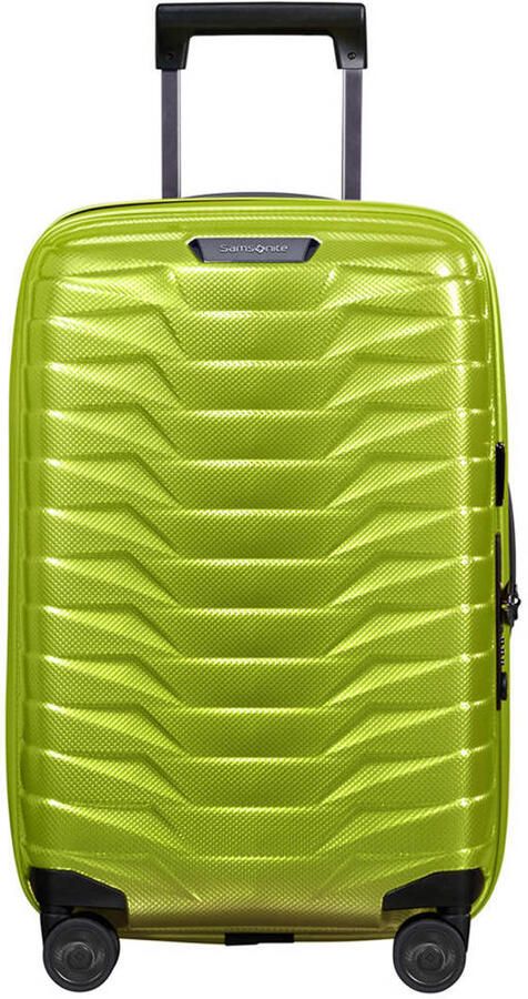 Samsonite trolley Proxis 55 cm. Expandable limegroen