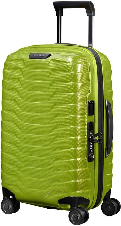 Samsonite trolley Proxis 55 cm. Expandable limegroen