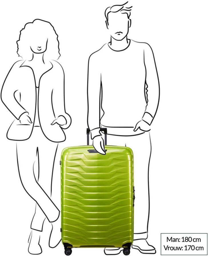 Samsonite Proxis Spinner Uitbreidbare Koffer Green Unisex - Foto 2