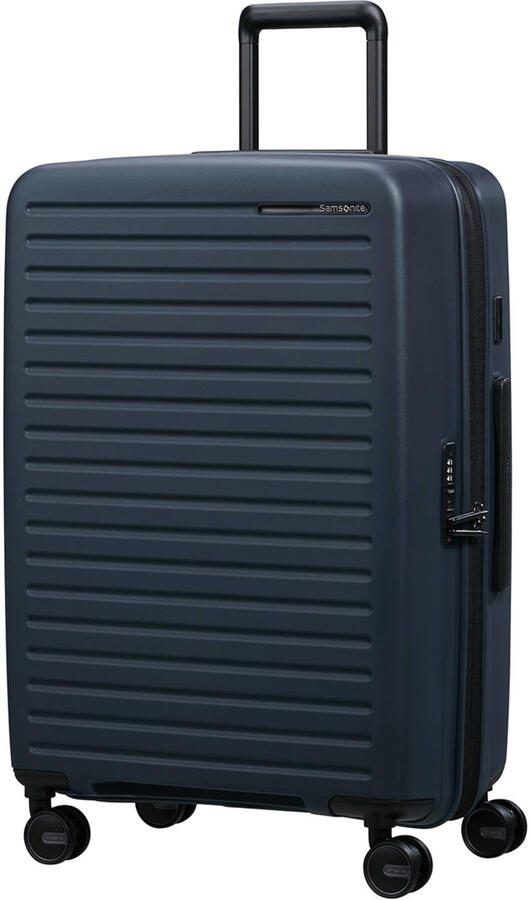 Samsonite trolley Restackd 68 cm. Expandable donkerblauw - Foto 3