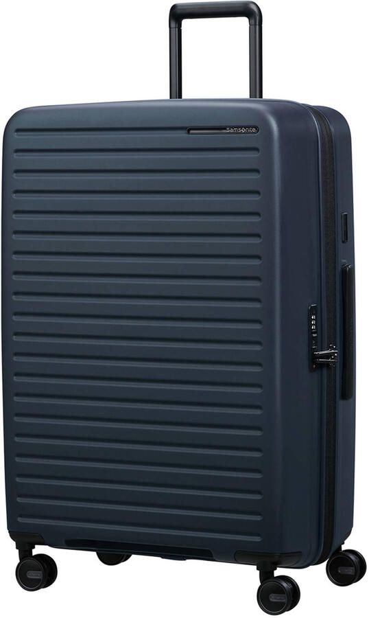 Samsonite Hardshell-trolley RESTACKD verschillende maten en kleuren Reiskoffer met TSA slot volume uitbreiding inpakzakken (Met opbergtas)