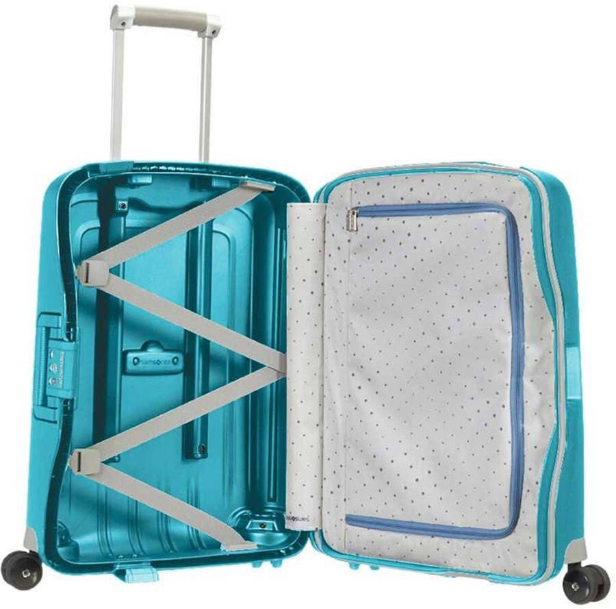 Samsonite trolley S'Cure 55 cm. blauw - Foto 2
