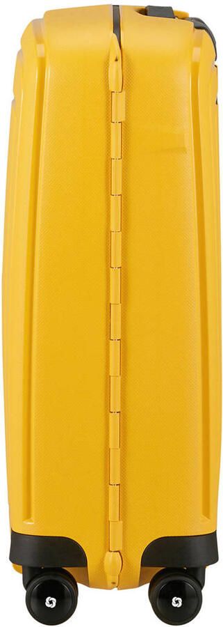 Samsonite trolley S'Cure 55 cm. geel