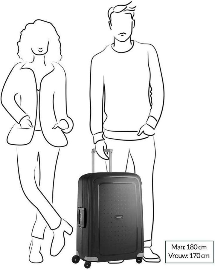 Samsonite Valise Trolley 49307 Blauw Unisex - Foto 2