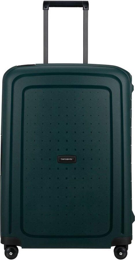 Samsonite trolley S'Cure 69 cm. donkergroen