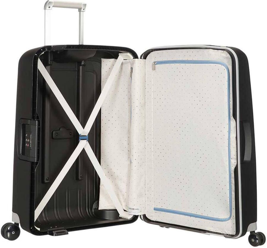Samsonite trolley S'Cure 69 cm. zwart - Foto 2