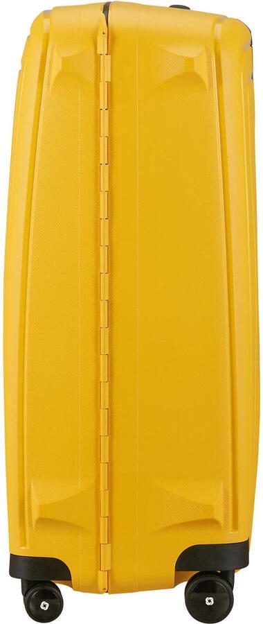 Samsonite trolley S'Cure 75 cm. geel