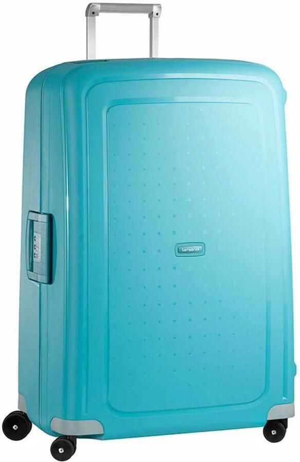 Samsonite trolley S'Cure 81 cm. blauw