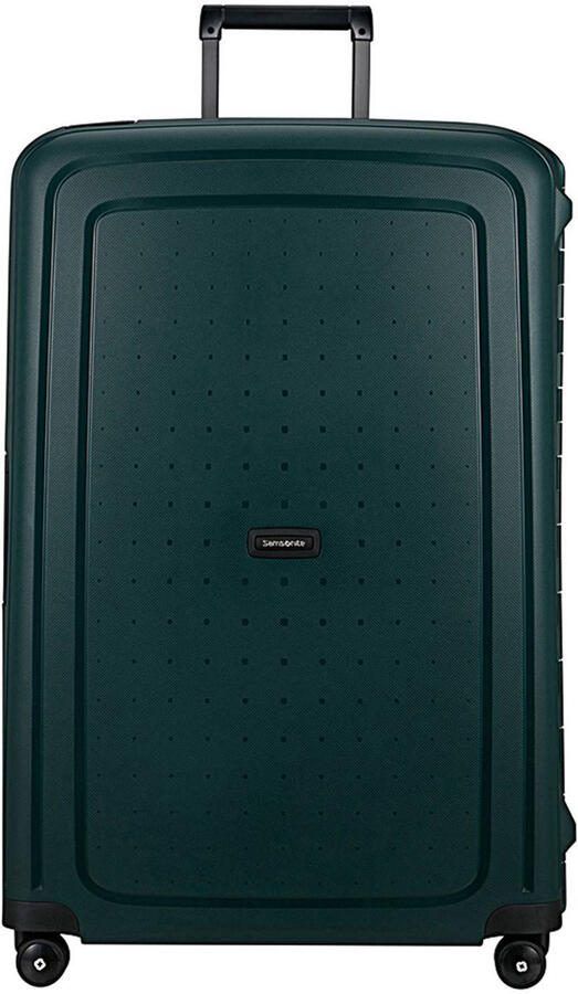 Samsonite trolley S'Cure 81 cm. donkergroen