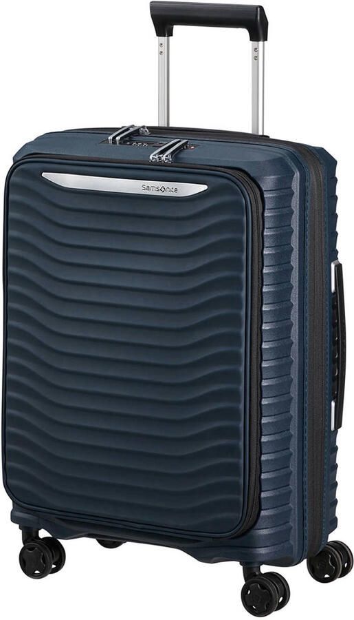 Samsonite Hardshell-trolley UPSCAPE 55 met voorvak Easy-access voorkant vak handbagage harde koffer TSA-cijferslot