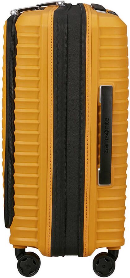 Samsonite Hardshell-trolley UPSCAPE 55 met voorvak Easy-access voorkant vak handbagage harde koffer TSA-cijferslot