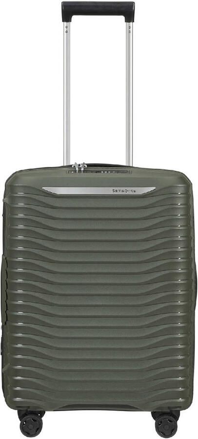 Samsonite trolley Upscape 55 cm. Expandable grijsgroen