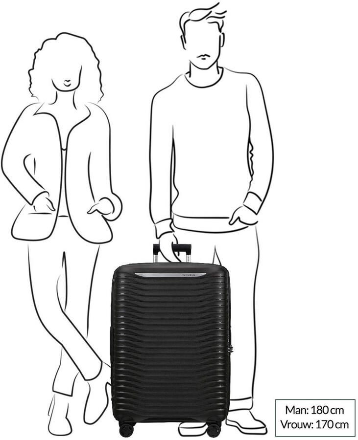 Samsonite Hardshell-trolley reisbagage handbagage-koffer TSA-cijferslot USB-poort - Foto 2