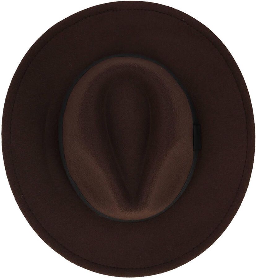 Sarlini cowboyhoed donkerbruin - Foto 2