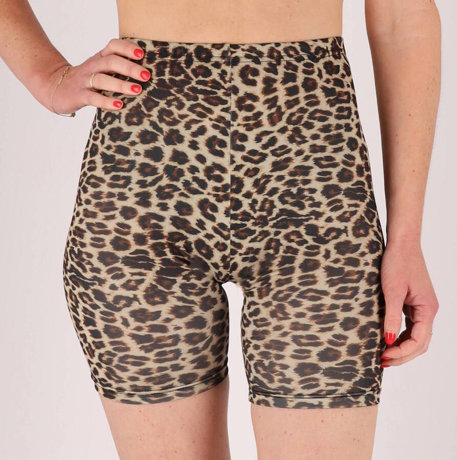 Sarlini Korte legging Leopard 2-Pack